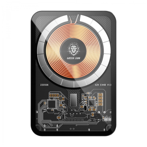 پاوربانک گرین لاین مدل Transparent MagSafe ظرفیت 10000 میلیآمپر ساعت